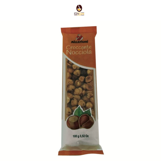 Picture of HAZELNUT CRUNCHY BAR 100grams